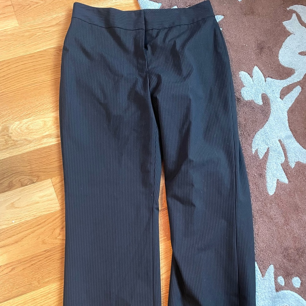 Tahari 6P pinstripe suit pants trousers